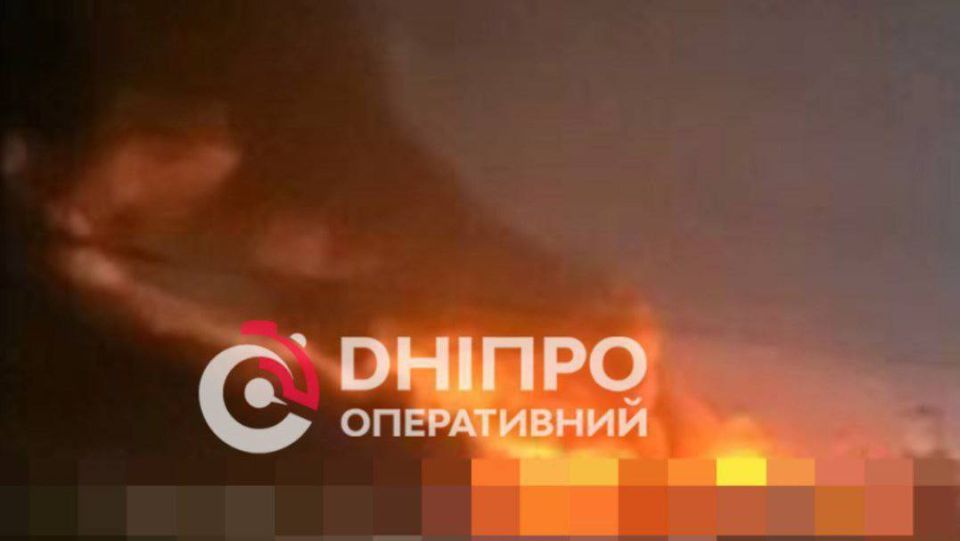 Ночью «Герани» атаковали цели в Днепропетровске, сообщили в ОВА