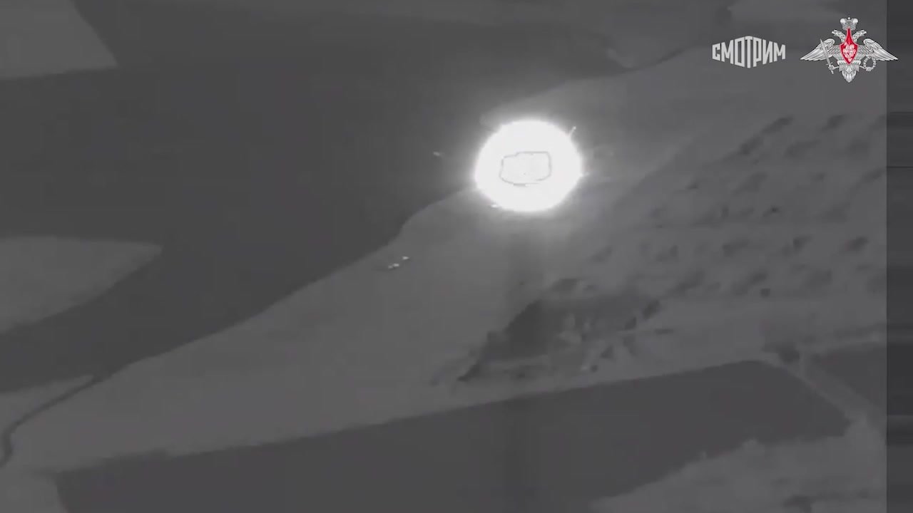 Минобороны РФ показало кадры удара по позициям ВСУ у Васильевского в Днепропетровской области