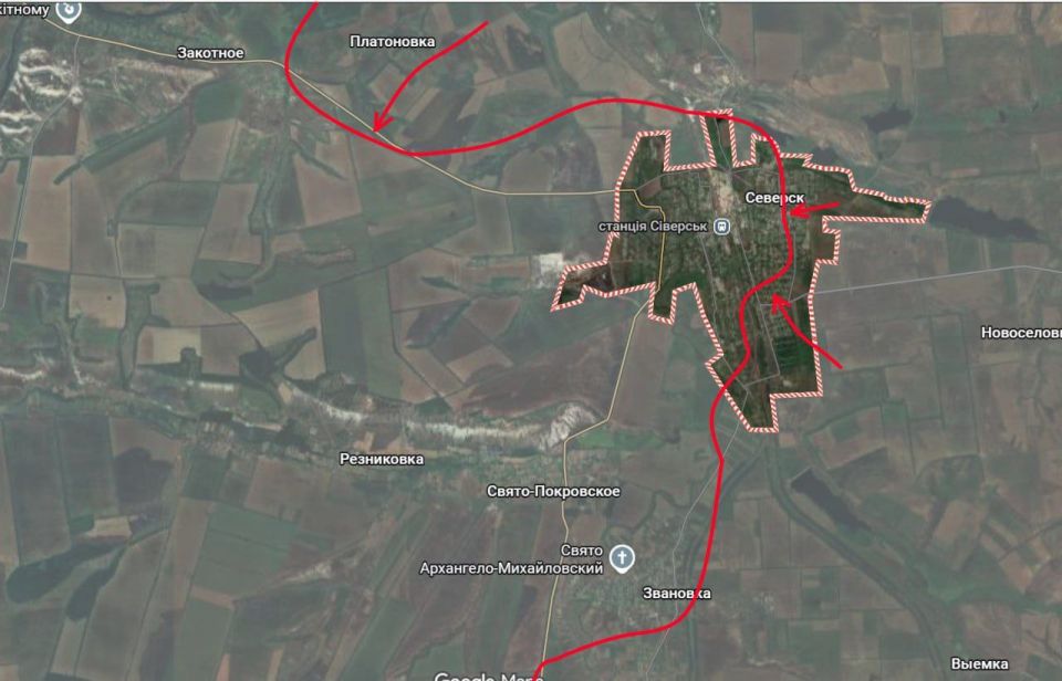 Ситуация на Северском направлении