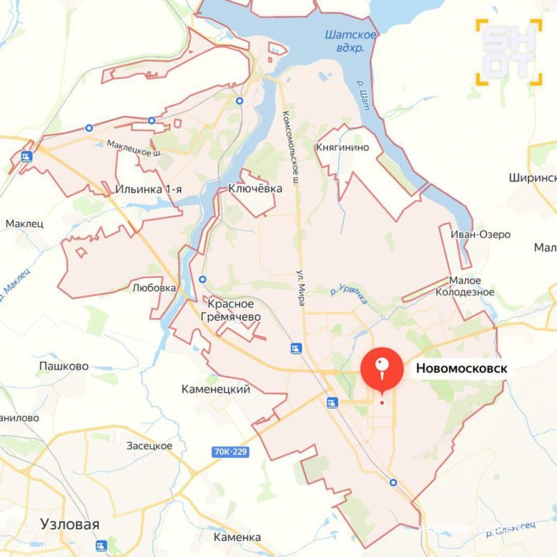 Взрывы гремят над Новомосковском