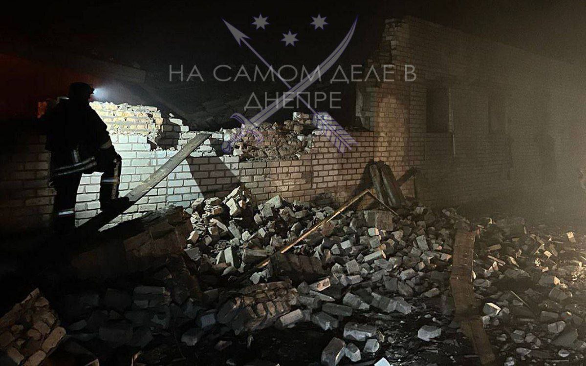 В Павлограде, Днепропетровской области, сегодня ночью снова было неспокойно: причина — массированная атака дронов