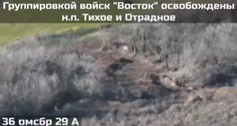 Российские военные освободили населенные пункты Тихое и Отрадное в Днепропетровской области