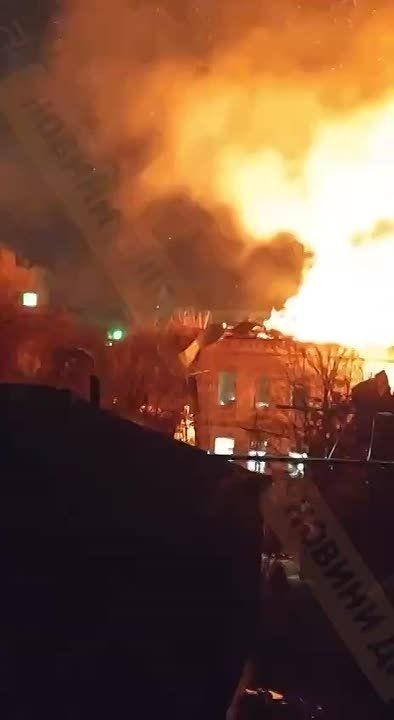 Последствия ударов по Днепропетровску этой ночью