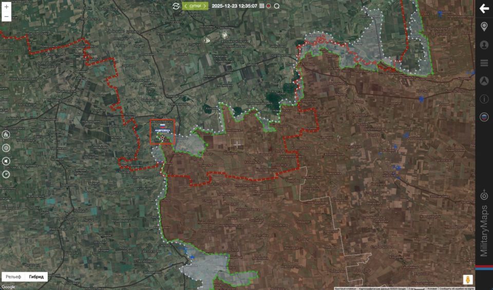 Андреевка Гвардейцами 36 мотострелковой бригады 29 армии группировки войск "Восток" решительными и умелыми действиями освобожден крупный населенный пункт Андреевка в Днепропетровской области (ВИДЕО)