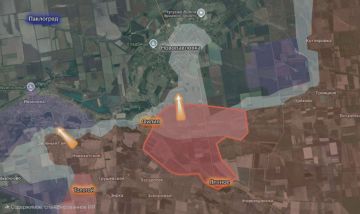 «На Днепропетровском направлении ВС РФ выровняли линию фронта от Филии до Дачного, заняв позиции вдоль ряда лесополос и захватив опорных пунктов ВСУ в Днепропетровской области