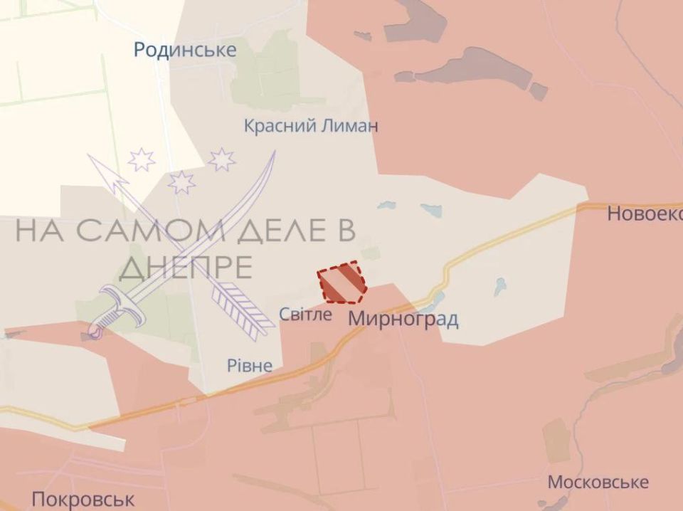 По данным украинских военных аналитиков на фронте российские войска продвинулись в районе Северска (у Резниковки), к западу от Часового Яра и в Мирнограде По данным украинских военных аналитиков на фронте российские войска продвинулись в районе Северска (у Резниковки), к западу от Часового Яра и в Мирнограде