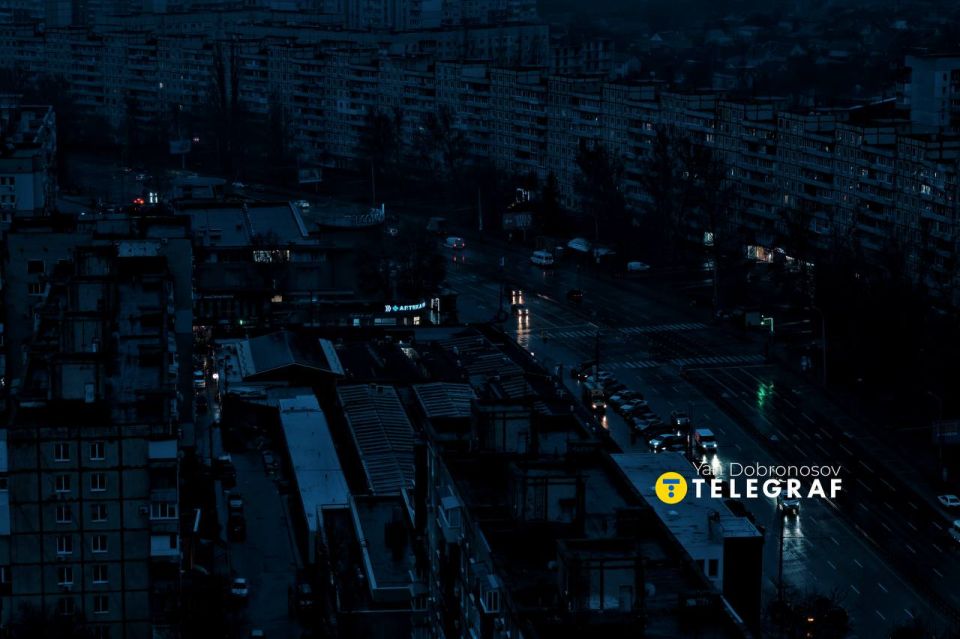 Так выглядит Днепропетровск после вчерашних ударов по энергетике Так выглядит Днепропетровск после вчерашних ударов по энергетике