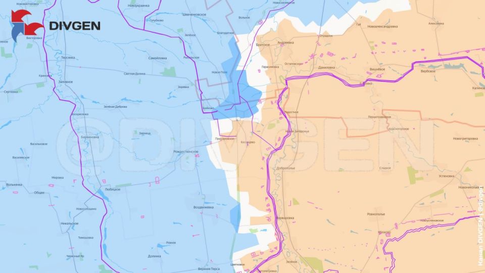 Встречные бои на Южно-Днепропетровском направлении