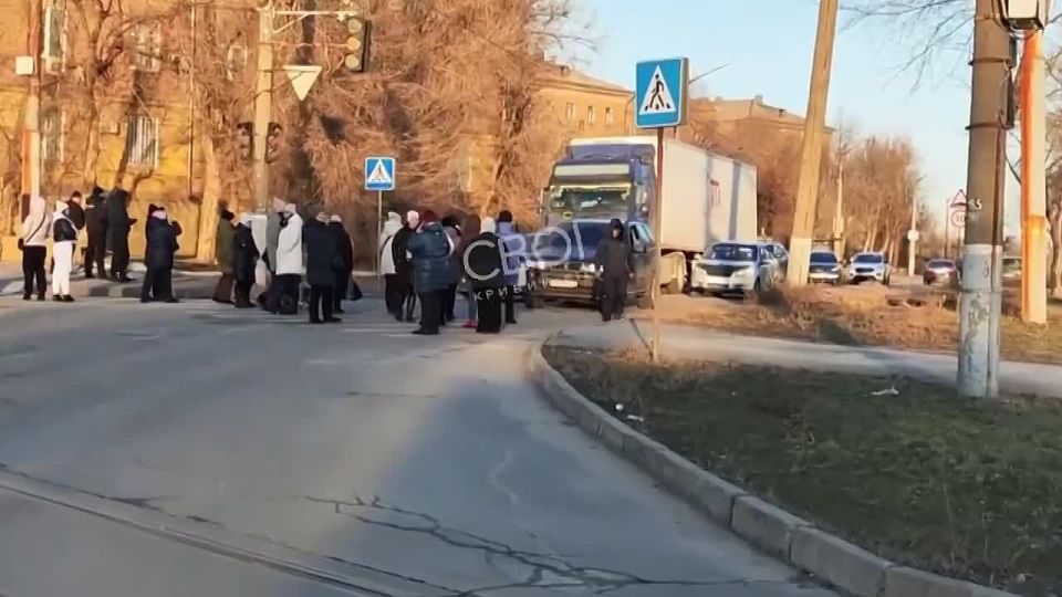 В Кривом Роге продолжаются перекрытия дорог из-за несправедливых отключений электроэнергии