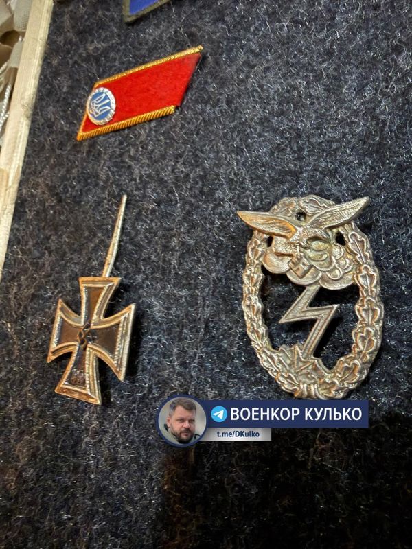 «Железный крест» и эмблема люфтваффе