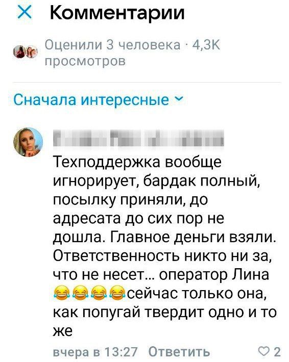 ����������� � �������: Wildberries ����������� ���������