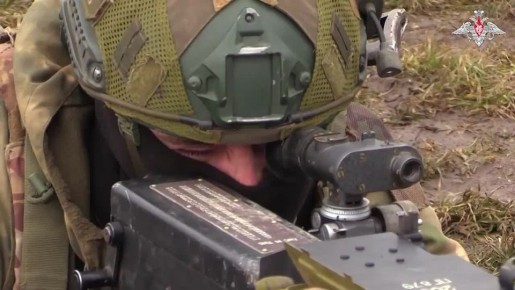 Минобороны России: Расчеты АГС-17 группировки «Днепр» тренируются на полигоне в Запорожской области