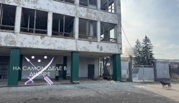 Последствия ночных ударов БпЛА "Герань-2" по предприятию в Кривом Роге