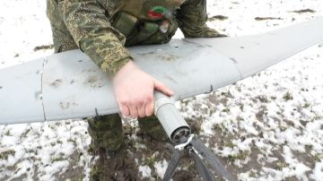 Расчет разведывательного БПЛА группировки войск «Днепр» обнаружил пункт временной дислокации ВСУ и скорректировал авиационный удар