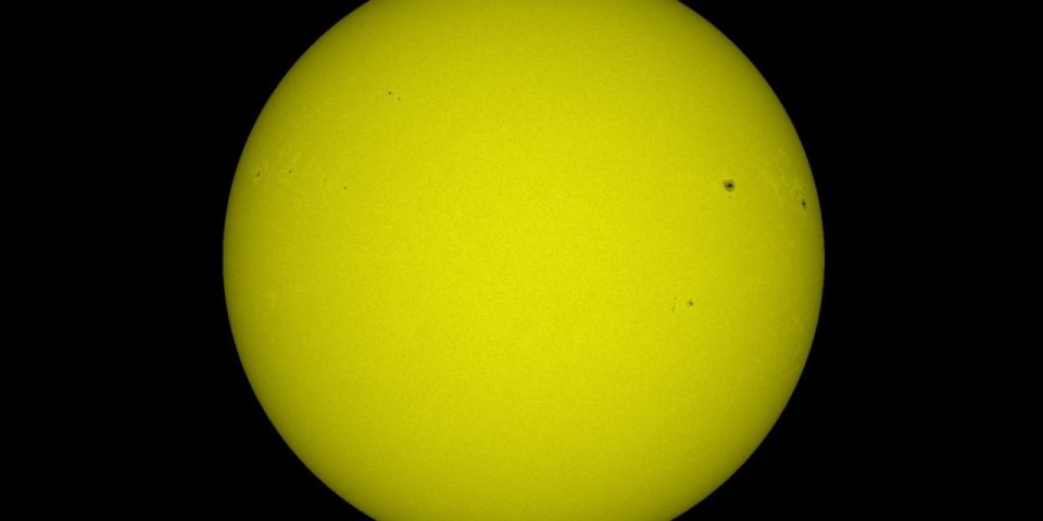 Уровень солнечной активности снизился до минимальных значений за 3,5 года