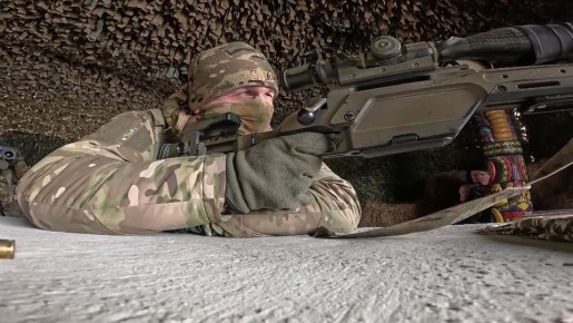 Снайперы группировки войск «Днепр» оттачивают боевую подготовку в тыловом районе СВО в Запорожской области