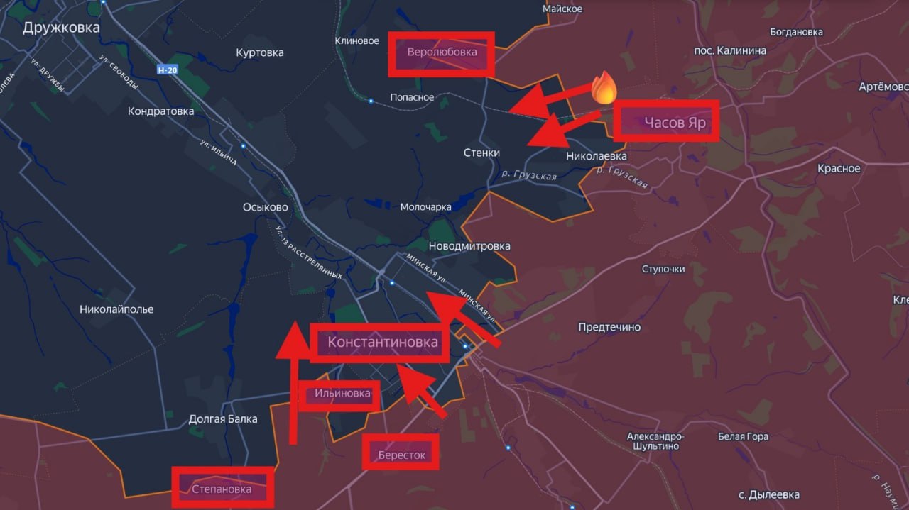 #Сводка о ходе освобождения оккупированной части ДНР на утро 16 марта #Сводка о ходе освобождения оккупированной части ДНР на утро 16 марта