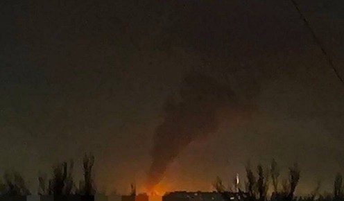 Серия мощных взрывов в Кривом Роге