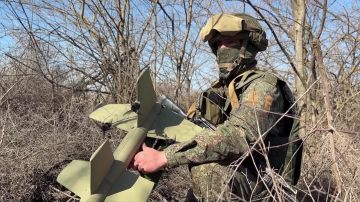 Зенитный расчёт ПВО группировки войск «Днепр» уничтожил ударный БПЛА ВСУ в Херсонской области