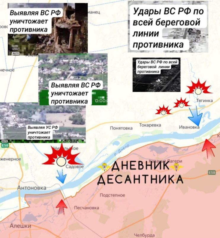 Херсонское направление( данные от @DnevnikDesantnika) Херсонское направление( данные от @DnevnikDesantnika)