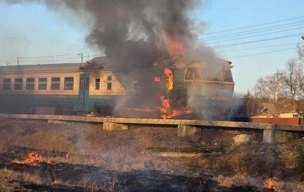 Локомотив врага уничтожен ударом в Николаевской области