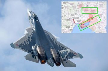 Су-57 продолжают обстреливать хохлов