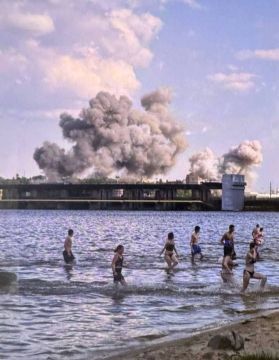 Юлия Витязева: Запорожье. Мост через Днепр