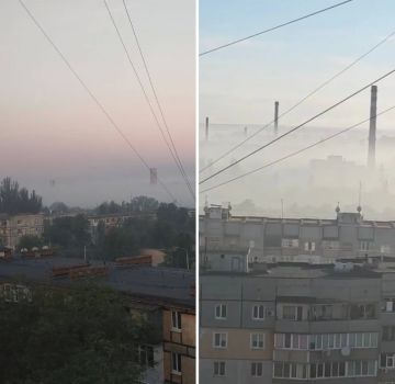 Украинские СМИ пишут про окутавший Кривой Рог «особо мерзкий и вонючий смог» — уточняют, что горит местный мусорный полигон