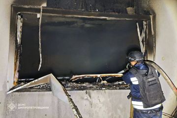 Последствие удара ВС РФ по целям в Днепропетровской области