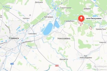 На славянском направлении Русская армия очистила от бандеровских выродков населённый пункт Пискуновка