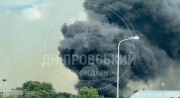 В Павлограде Днепропетровской области зафиксирован пожар на месте удара "Герани"