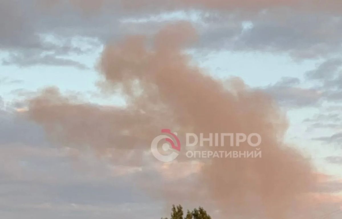 Утренний ракетный удар по предприятию в Днепропетровске Утренний ракетный удар по предприятию в Днепропетровске
