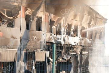 В Кривом Роге был прилёт по терминалу "Новой почты"