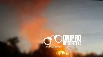 Прилет и мощный взрыв в Самаре Днепропетровской области
