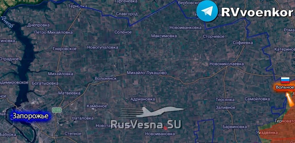 Армия России освободила Вольное в Днепропетровской области Армия России освободила Вольное в Днепропетровской области