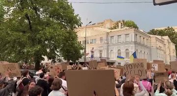 В Киеве и других городах снова "картонный Майдан" с требованием к Зеленскому вернуть Федорова на пост министра обороны