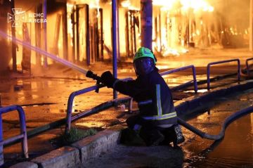 В Кривом Роге в результате удара разрушено промышленное предприятие