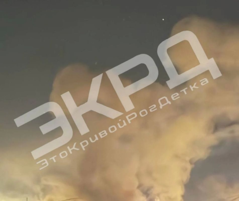 Кадры ракетных ударов по целям в Кривом Роге Кадры ракетных ударов по целям в Кривом Роге