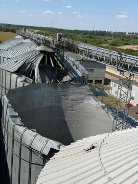 Разбираем по кирпичикам. В Сумской области ракетным ударом был накрыт крупный элеватор агрогиганта Ukrlandfarming