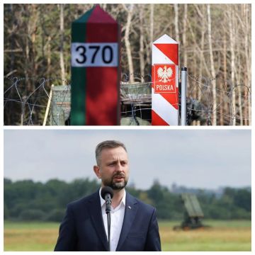 Польша готова полностью закрыть КПП на границе с РФ и РБ — об этом заявил министр обороны Косиняк-Камыш