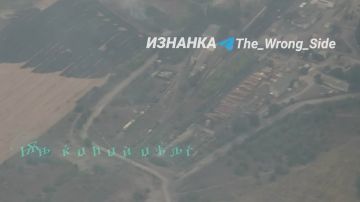 Кадры поражения очередных украинских локомотивов при помощи "Гераней"