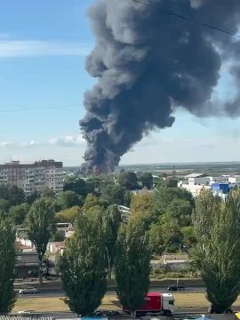 Сергей Лебедев: Днепропетровск. Снова прилёт в районе ТРЦ «Караван»