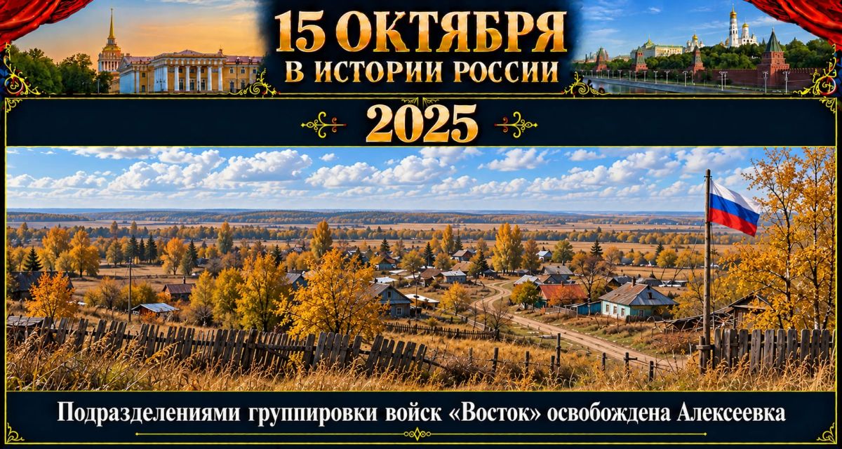 15 октября в истории России 15 октября в истории России