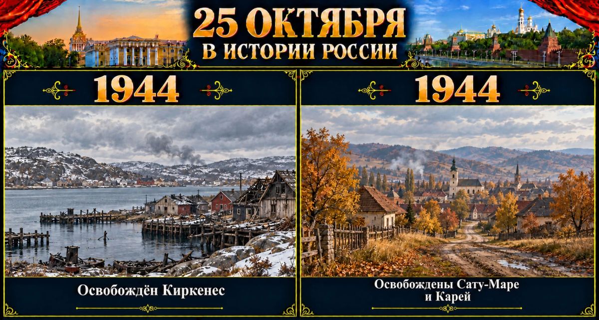 25 октября в истории России 25 октября в истории России